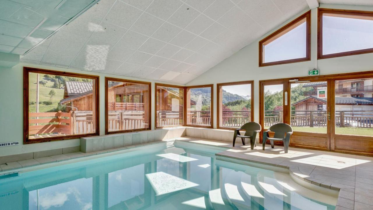 Apartamento Appt 3CH, au pied des pistes à la déco soignée Flumet Exterior foto