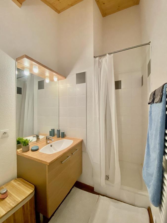 Apartamento Appt 3CH, au pied des pistes à la déco soignée Flumet Exterior foto